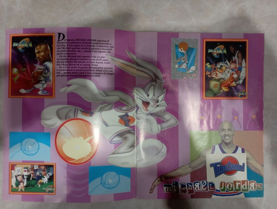 Космический джем space jam panini/topps/upper deck