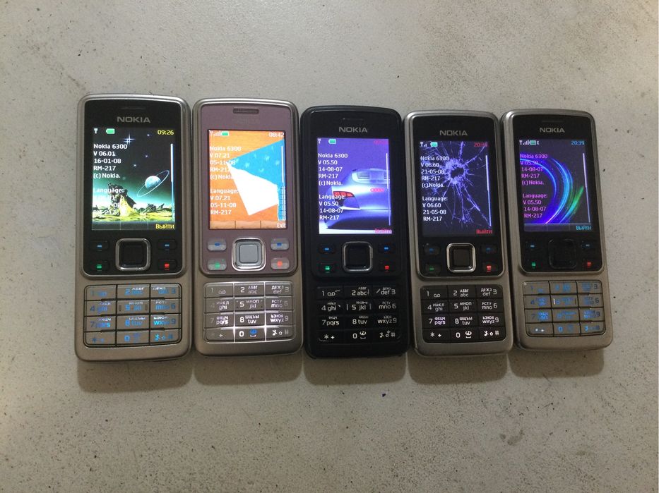 Кнопочные телефоны нокия: 6700,6700s,6600i-1c,6300