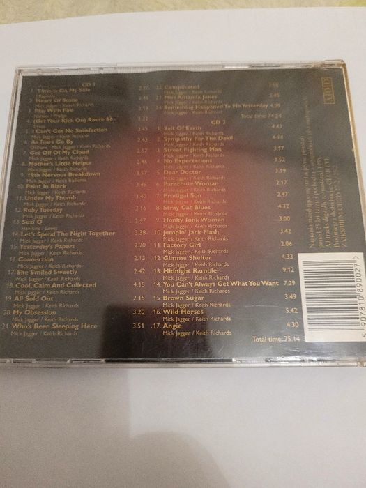 Rolling Stones dwa cd.