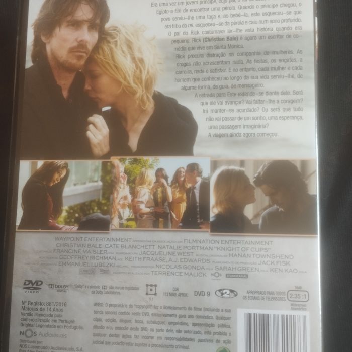 Terrence Malick "O cavaleiro de Copas"