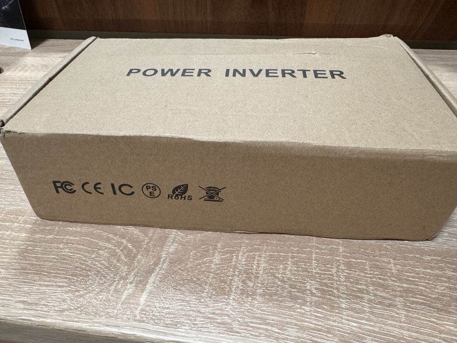 Інвертор Foval 2200W 12V-220V з чистою синусоїдою та USB