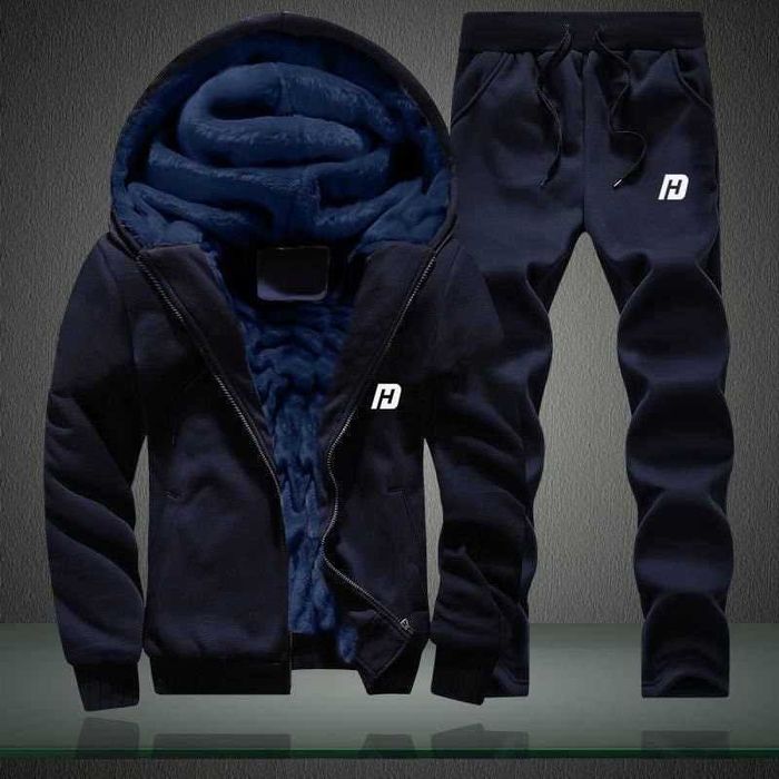 Мужской теплый спортивный костюм