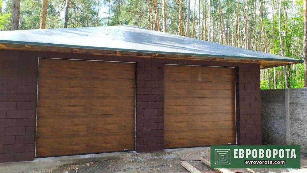 Гаражные секционные ворота Алютех Цена 500 Евро Распродажа склада!