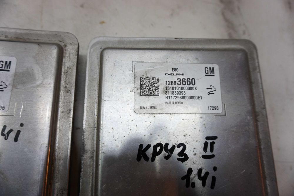 Блок управління двигуном ЕБУ (мозги) Chevrolet Cruze\Круз J400 1.4