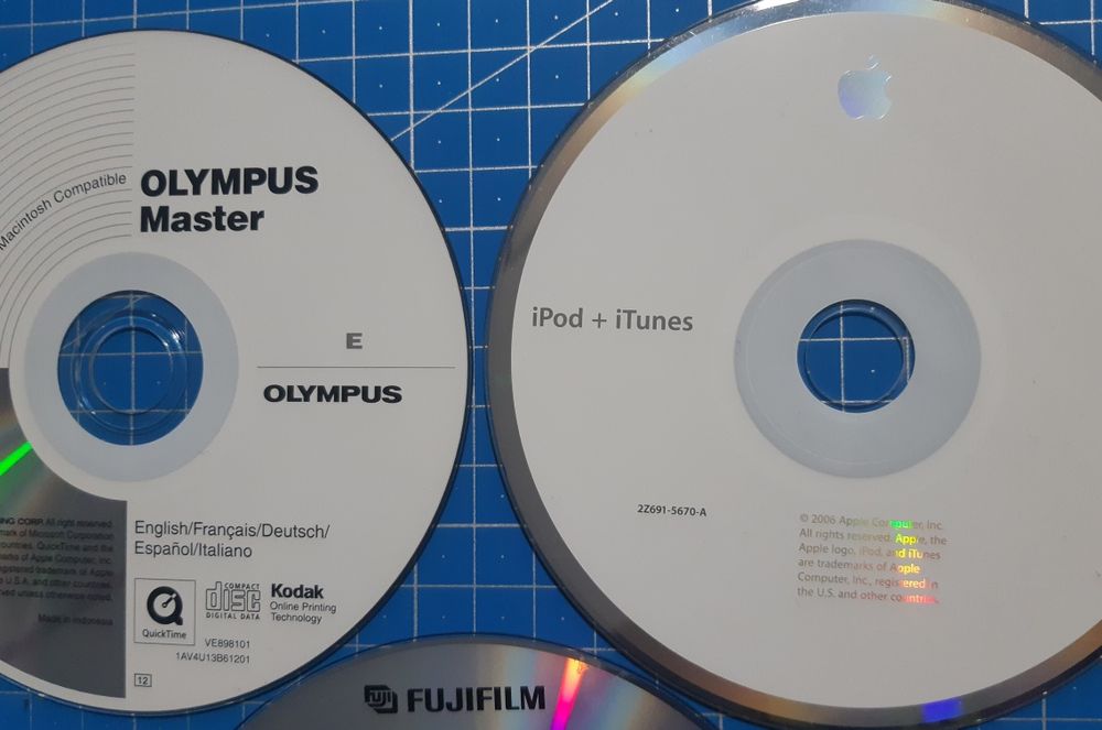 Soft Apple iPod Classic +iTunes, Olympus, FUJIFILM