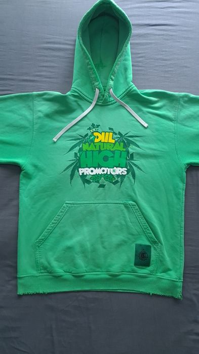 Bluza DIIL Natural High Promotors unikat hemp gru oldschool hg