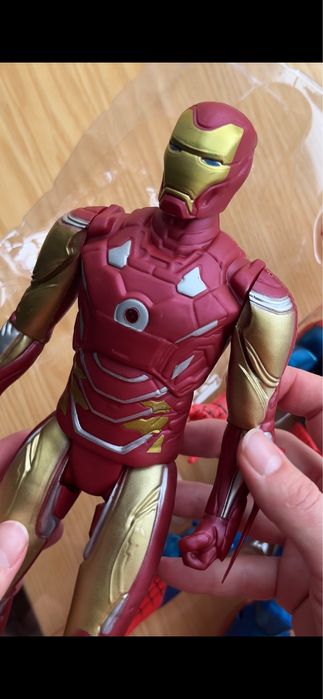 Набір супергероїв людина павук залк залізна людина