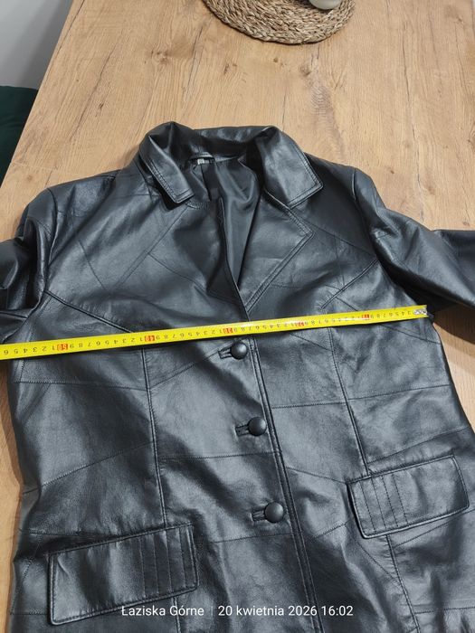 Skórzana kurtka XXL