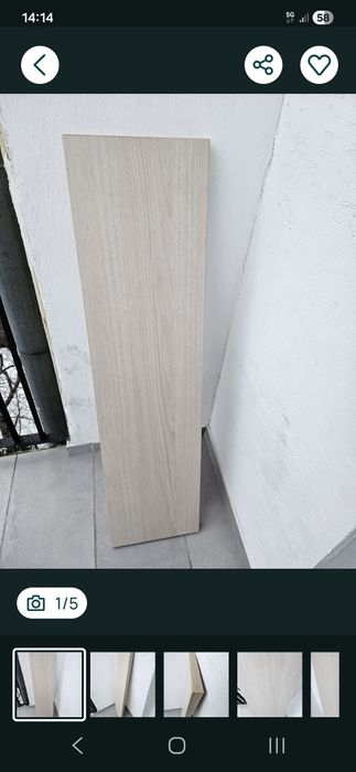 Półka ścienna wisząca ikea