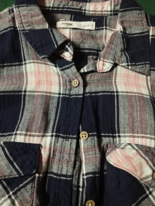 Koszula damska lub młodzieżowa w kratę Sinsay S