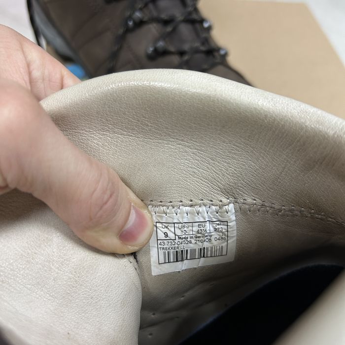 Чоловічі трекінгові черевики Lowa Trekker Gore-tex шкіряні зимові 43 р