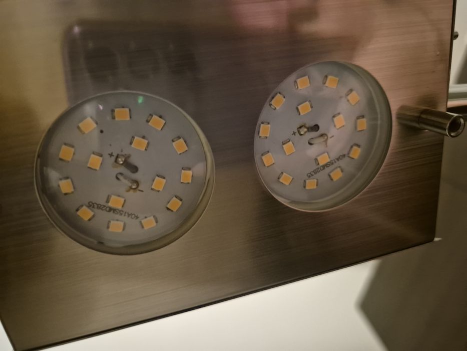 Lampa stojąca ledowa