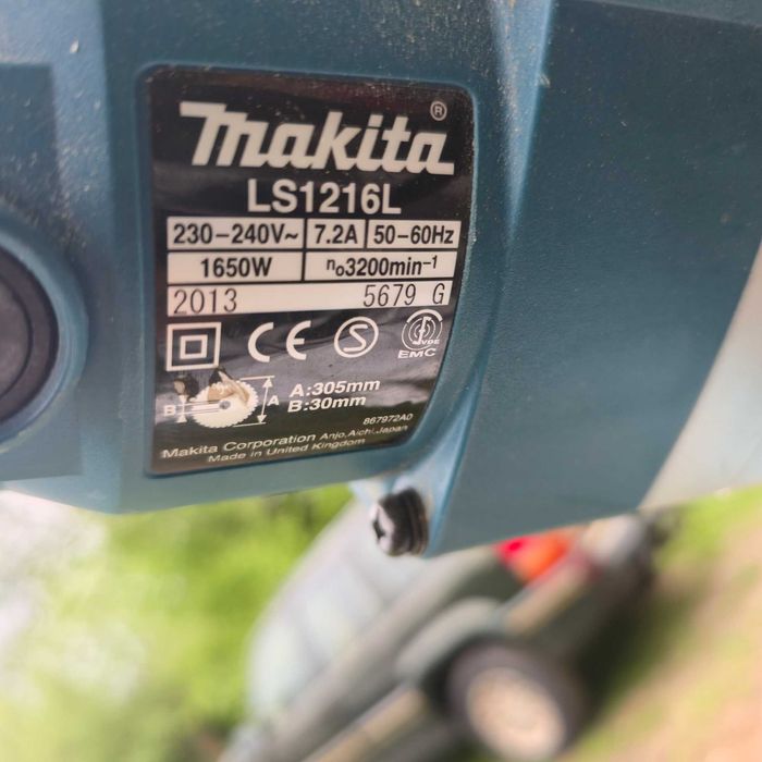 Ukośnica makita LS1216L stojaki dewalt tarcza 305mm