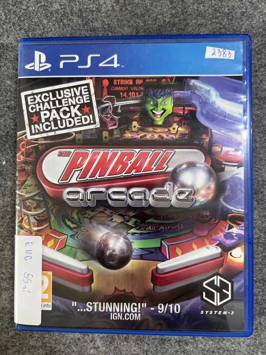 #2383 the pinball arcade ps4 ps5 playstation gra