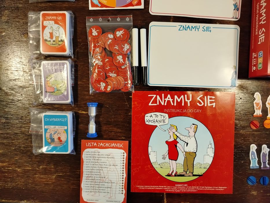 Gra planszowa Znamy się, gra towarzyska, MDR