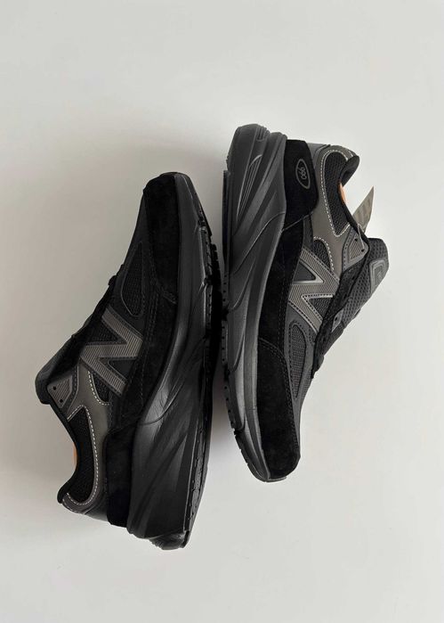 Оригінал Кросівки New Balance 990V6 Made In Usa 'TRIPLE BLACK' U990BB6