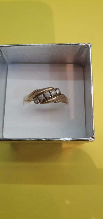 Pierścionek zloty 14 k /585/ 2,14 g. R 20 - komismadej.pl Gorlice