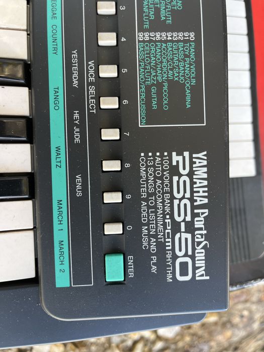 Teclado electronico Yamaha PSS-50