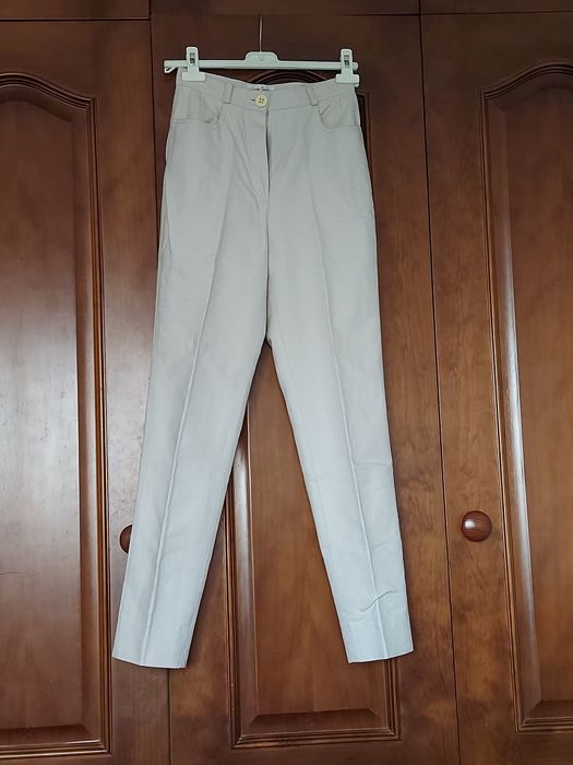 Calças Bejes / Creme da Capucine Puerari - Tam° 34.