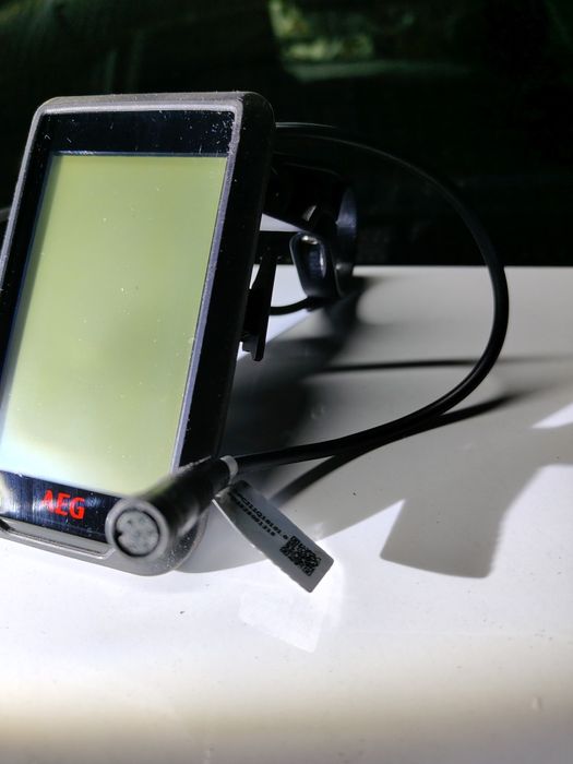 Wyświetlacz rowerowy z manipulatorem