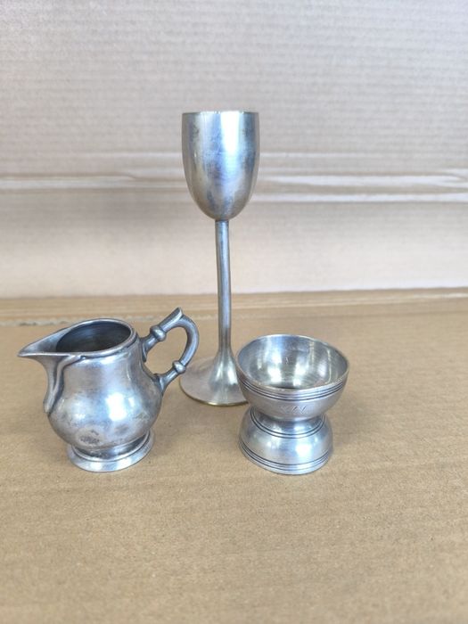 Naczynia posrebrzane