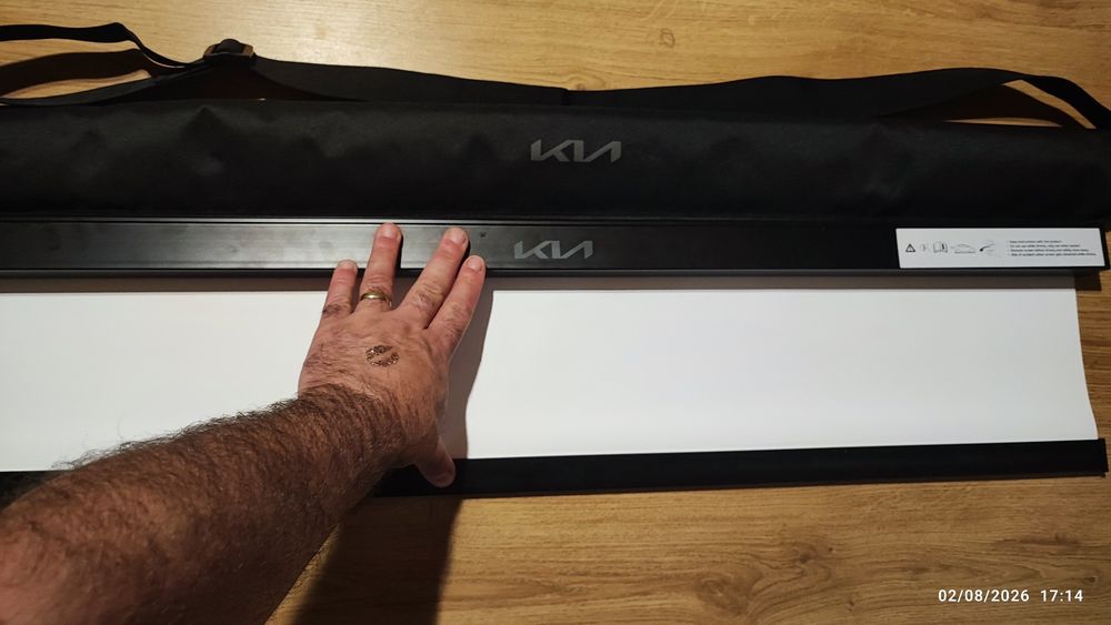 Ecrã Divisório de Privacidade Original KIA (92.5 cm) – Blackout Total