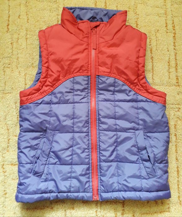 Kamizelka bezrękawnik rozm. 116 zapinana na zamek