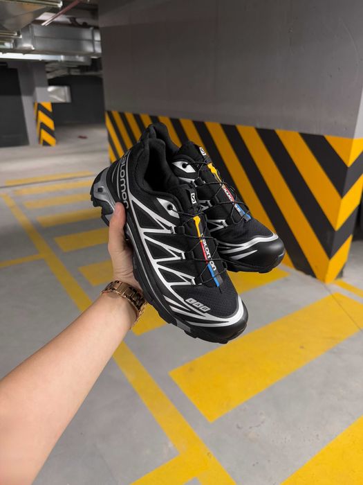 Кроссовки Salomon XT-6 Lab Black Silver, Кросівки Salomon