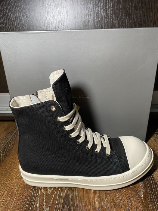 Rick Owens Ramones High Black White Рик Овенс Рамонс archive архив