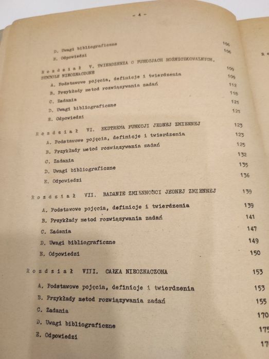 Ćwiczenia z matematyki całki i różniczkowe