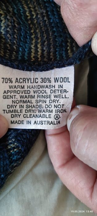 Sweter męski lata 90