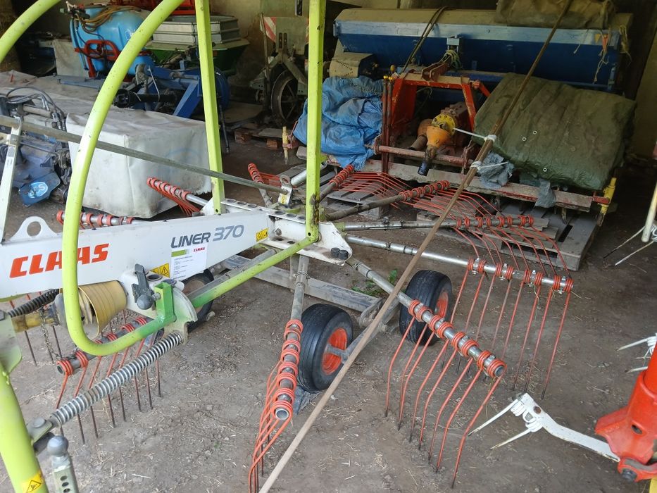 Zgrabiarka claas liner 370 rok 2018 1 wl.  do siana tandem