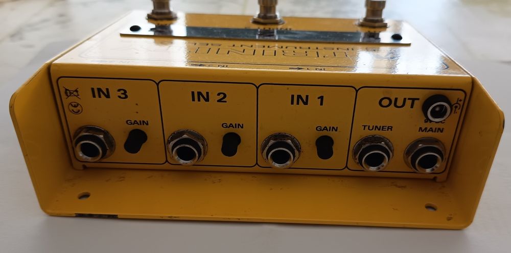 Pedal Trinity instrument seletor Palmer