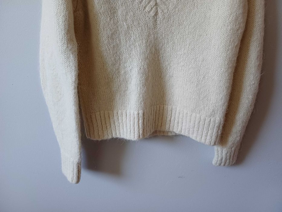 H&M gruby sweter wełna alpaka rozmiar M