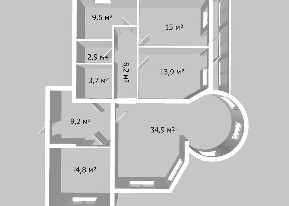 Продам квартиру з гаражем в Центрі міста