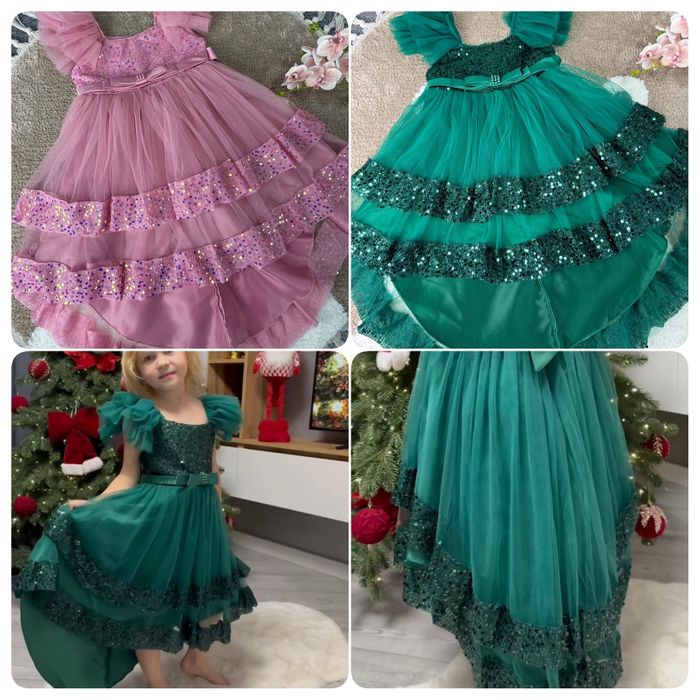 Платье на девочку/сукня ялинка /сукня на рік /Святкова Сукня на дівчин