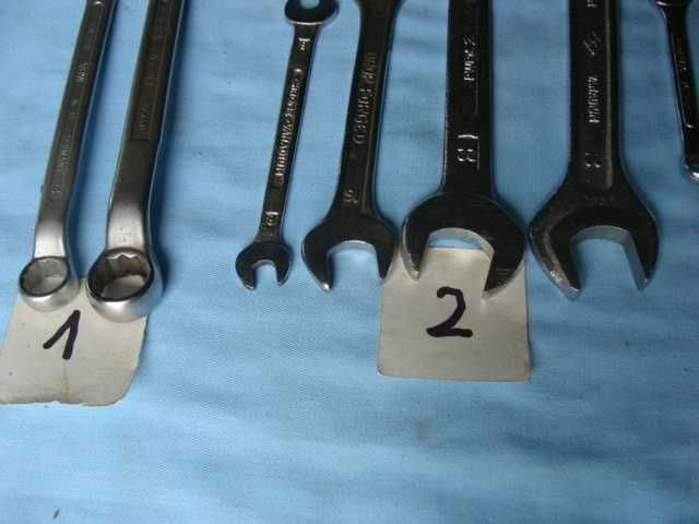 Klucze oczkowe i płaskie