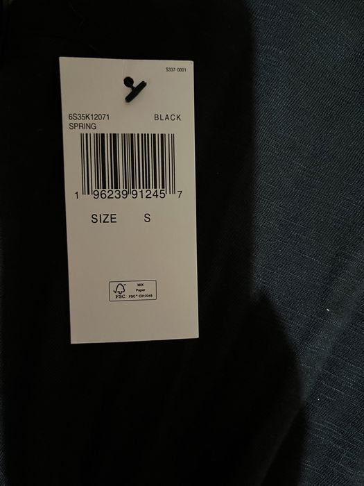 Michael Kors bluza z kapturem czarna logo mk i lampas r S M