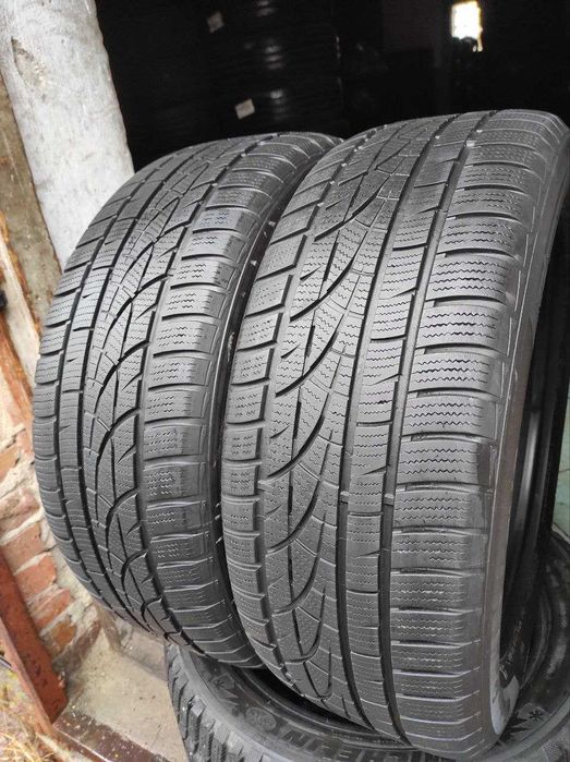 Hankook Winter I*cept evo 235/55r18 2шт, 16год, 6,6мм, ЗИМА. Привезены из Германии