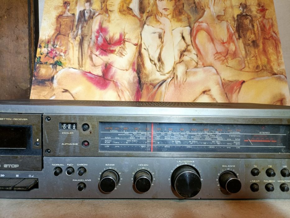 Zabytek HiFi Stary magnetofon