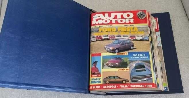 12 Revistas AUTOMOTOR Encadernadas – 1º Ano da Publicação
