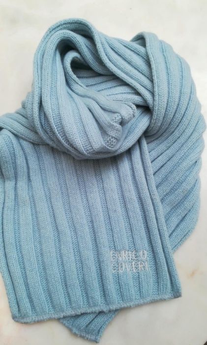 Cachecol Azul Claro Enrico Coveri