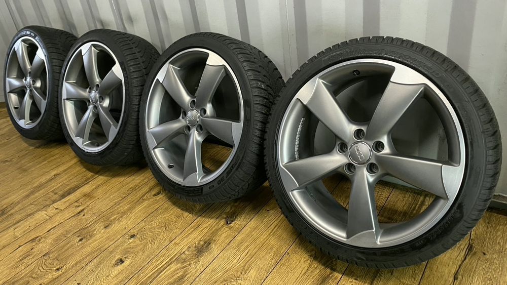 Felgi Koła Audi Rotor 20" 5x112 z oponami 255/35 R20 8mm bieżnika A6 S6 C7 C8 4G A7 A8