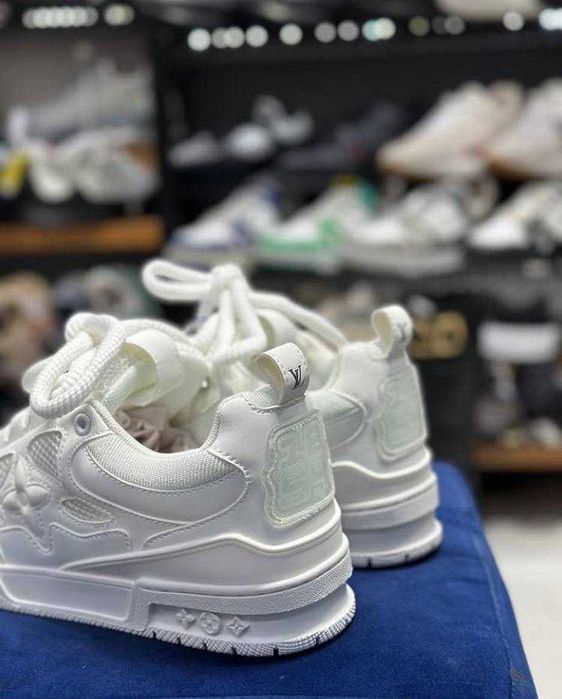 (БЕЗ ПЕРЕДОПЛАТИ)Louis Vuitton Skate луї віттон скейт білі