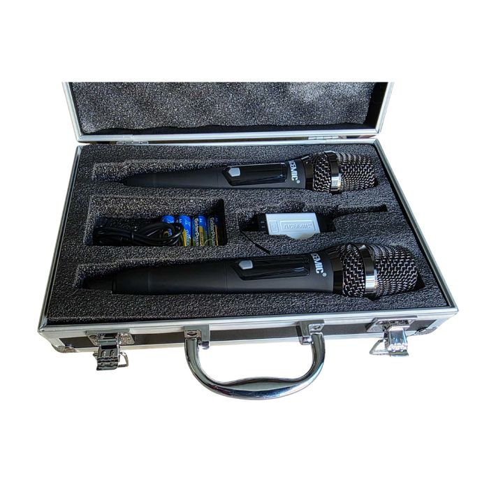 Mikrofony bezprzewodowe / System bezprzewodowy Acemic / Walizka /