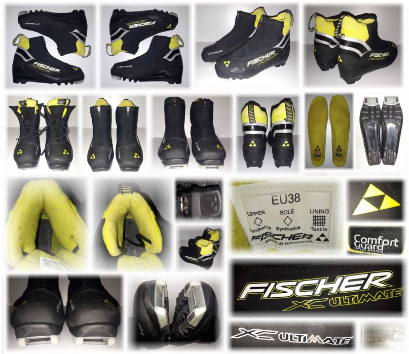 FISCHER XC ULTIMATE NNN Buty Na Narty Biegowe dłWkł ok 24-25 cm r.38