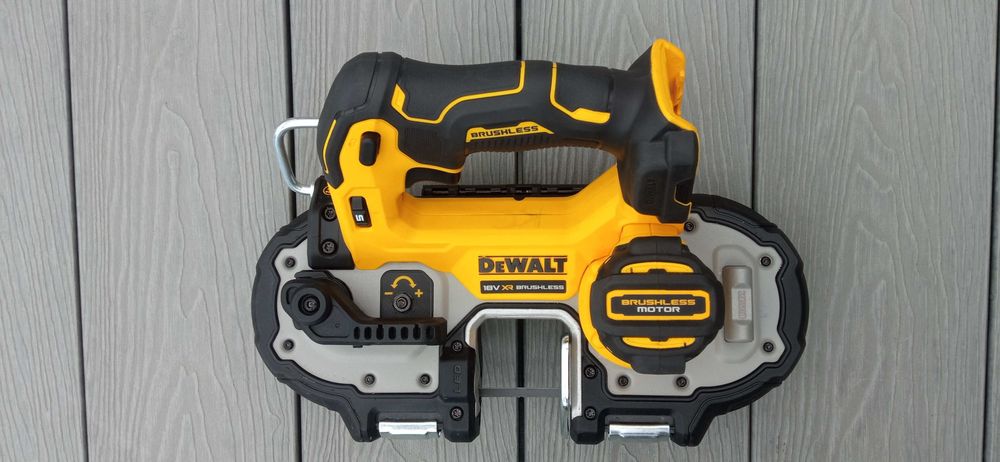 Piła taśmowa DeWalt 18v 46mm cięcia DCS377