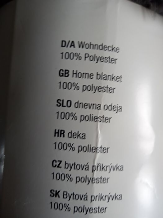 Koc polarowy popielaty