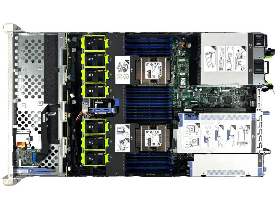 Сервер Cisco UCS C220 M5 4LFF / 2x Xeon Gold 6146 / 64GB / MRAID12G