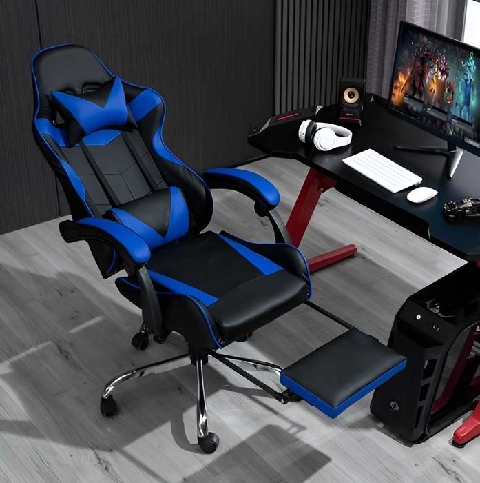 Крісло компютерне для школяра ТОП модель геймерське Student Racer Max